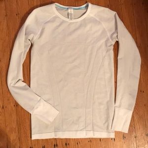 White long sleeve ivivva top size 14